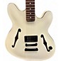 Used Fender Tom Delonge Signature Starcaster Olympic White Solid Body Electric Guitar