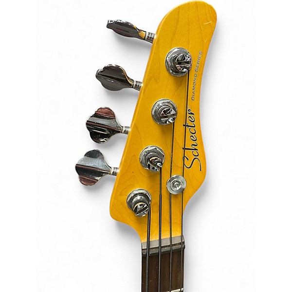 Used Schecter Guitar Research DIAMOND BASS Antique Natural Electric Bass Guitar