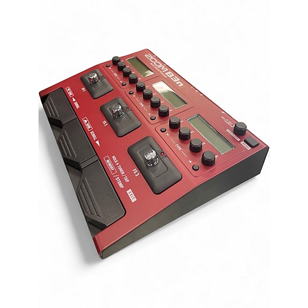 Used Zoom B3 Bass FX And Amp Simulator Bass Effect Pedal