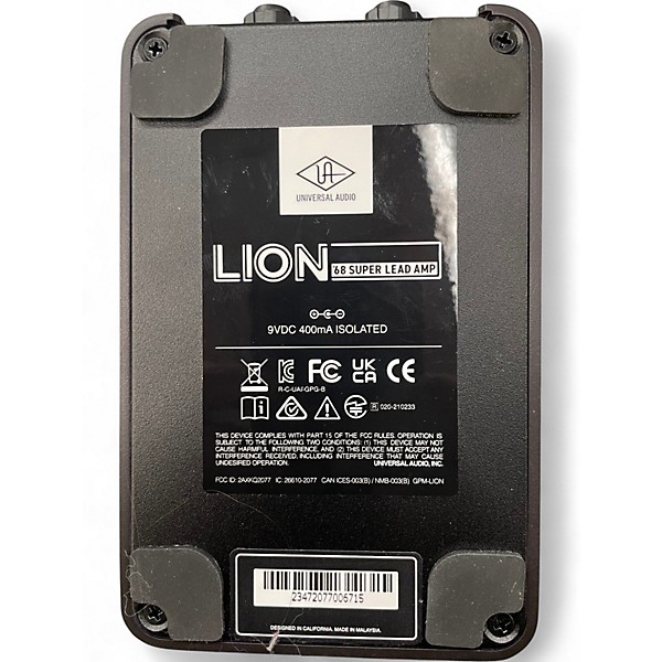 Used Lion  68 super lead amp Pedal