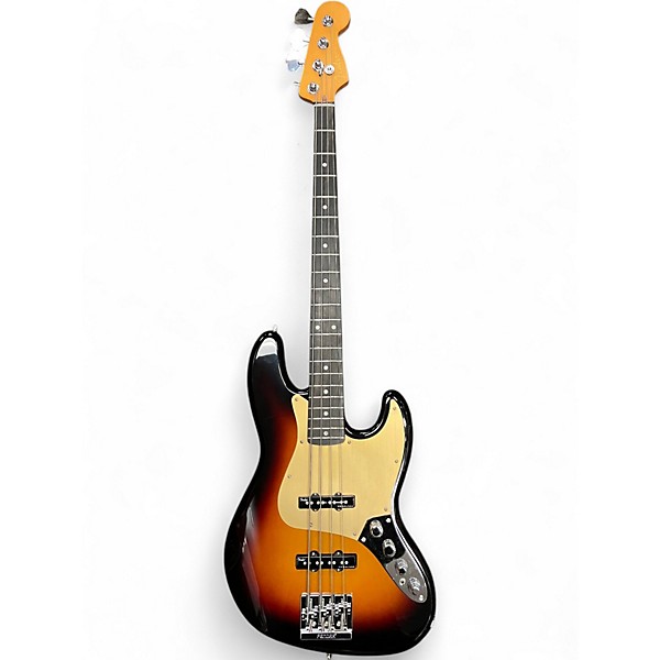 Used Fender AMERICAN ULTRA II JAZZ BASS Tobacco Burst Electric Bass Guitar