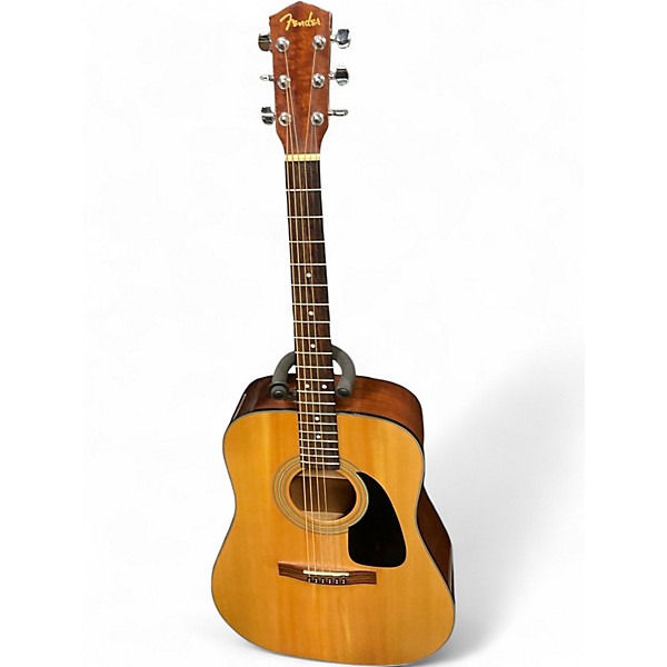 Used Fender DG8S Natural Acoustic Guitar