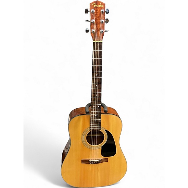 Used Fender DG8S Natural Acoustic Guitar
