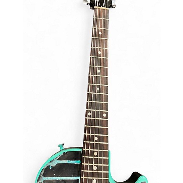 Used Gibson Les Paul Junior Black Solid Body Electric Guitar