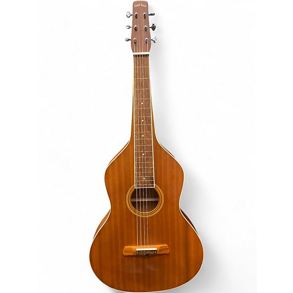 Used Gold Tone GT-Weissenborn Lap Steel Natural Acoustic Electric Guitar