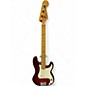 Vintage 1983 Fender FENDER PRECISION ELITE I BASS RED Electric Bass Guitar thumbnail