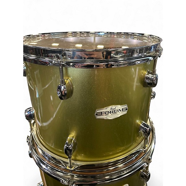 Used Pearl 5 Piece Forum CHAMPAGNE Drum Kit