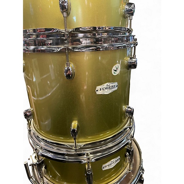 Used Pearl 5 Piece Forum CHAMPAGNE Drum Kit
