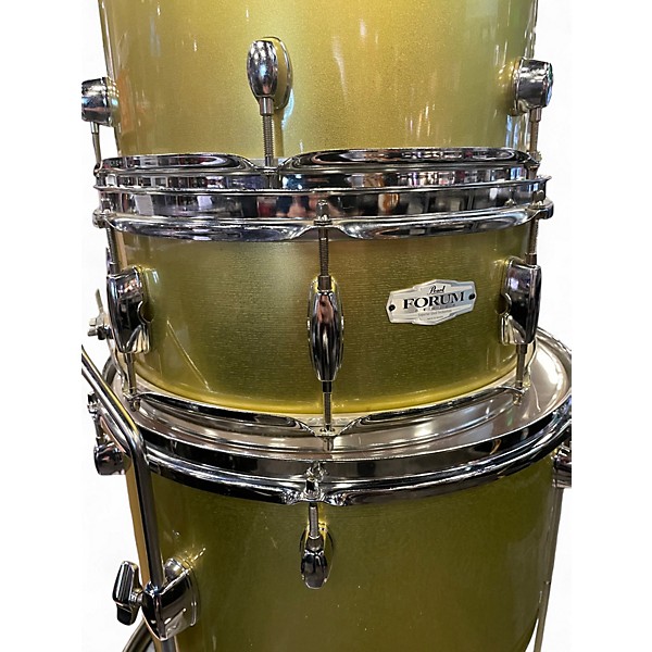 Used Pearl 5 Piece Forum CHAMPAGNE Drum Kit