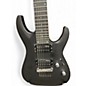 Used ESP LTD MH17 7 String Black Solid Body Electric Guitar
