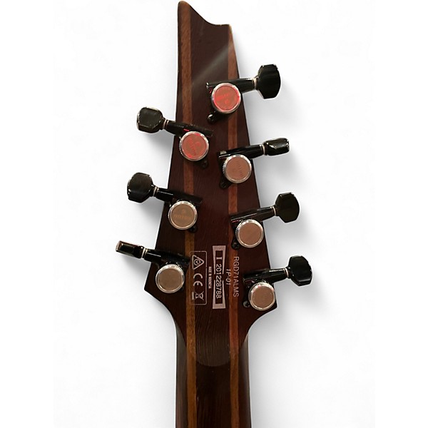 Used Ibanez RGD71ALMS AURORA BURST Solid Body Electric Guitar