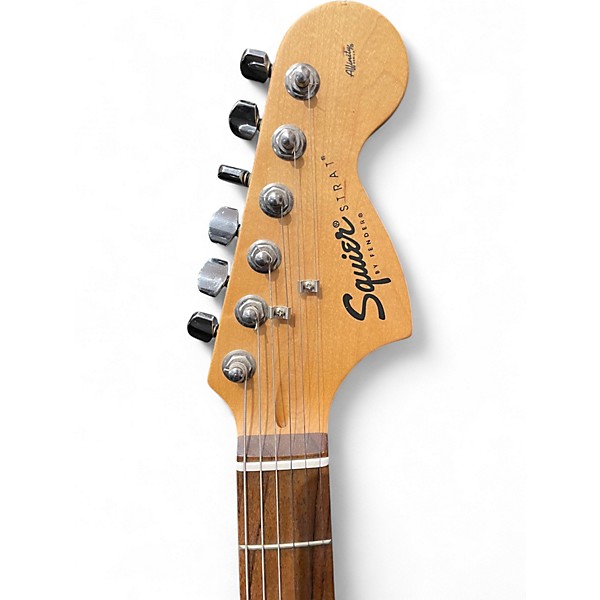 Used Squier Affinity Stratocaster Candy Apple Red Solid Body Electric Guitar