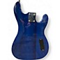 Used Davison ELECTRIC BASS Blue Electric Bass Guitar