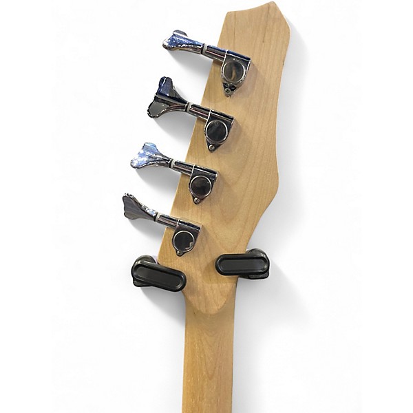 Used Davison ELECTRIC BASS Blue Electric Bass Guitar