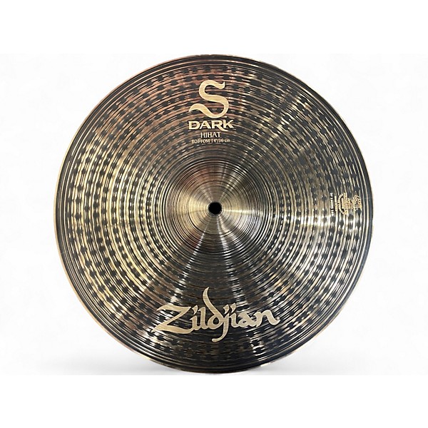 Used Zildjian 14in S Family Dark Hi-Hat Pair Cymbal