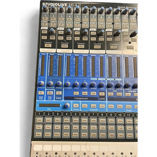 Used PreSonus Studio Live 16.4.2 Digital Mixer
