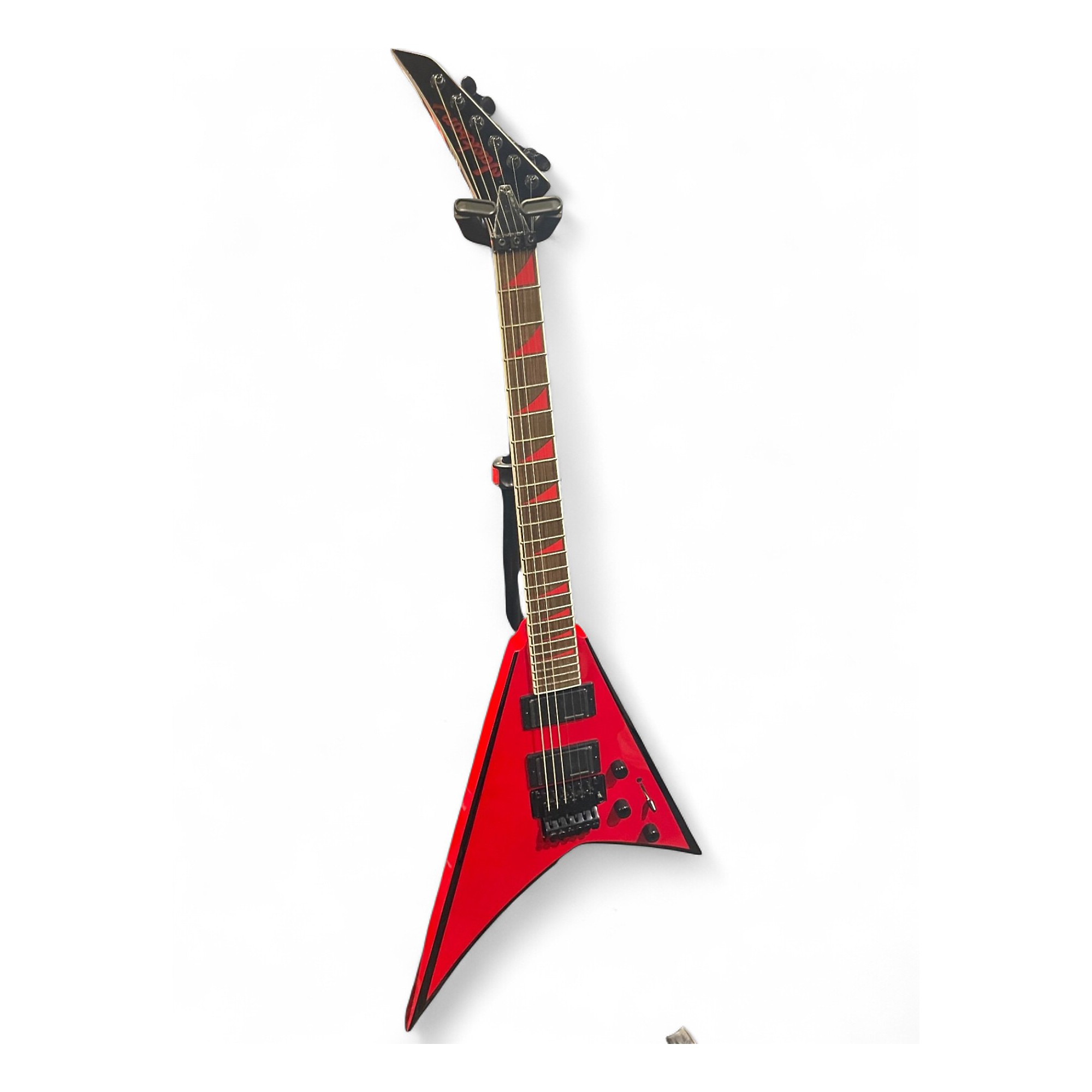 Used Jackson RRX24 RED W/ BLACK BEVELS Solid Body Electric Guitar