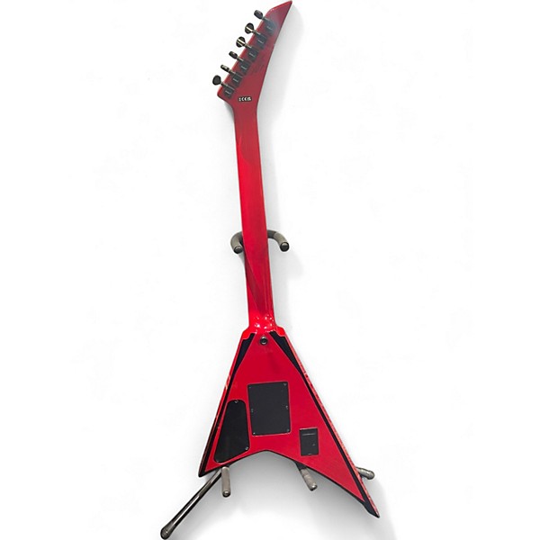 Used Jackson RRX24 RED W/ BLACK BEVELS Solid Body Electric Guitar