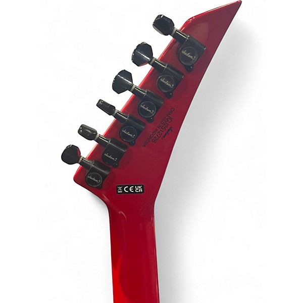 Used Jackson RRX24 RED W/ BLACK BEVELS Solid Body Electric Guitar