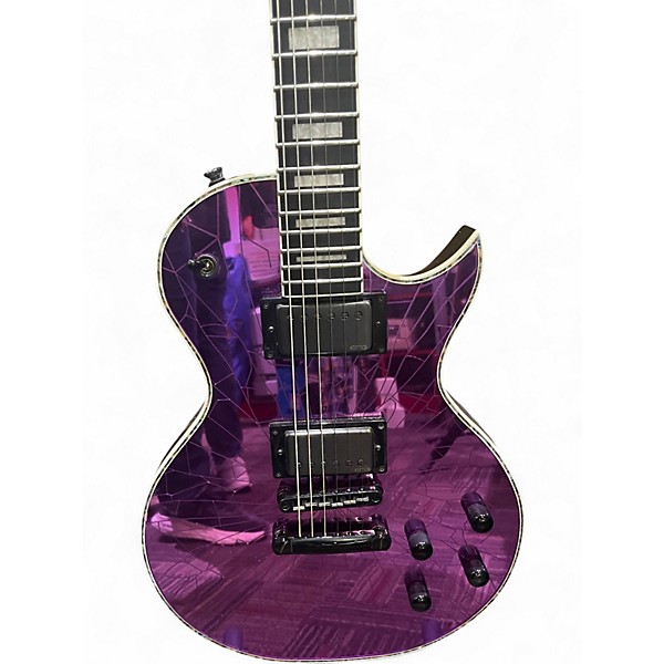 Used Jackson MARTY FRIEDMAN MF1 PURPLE MIRROR Solid Body Electric Guitar