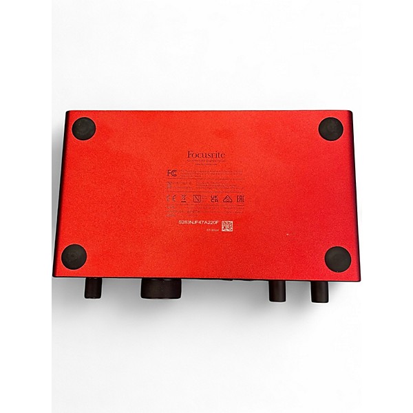 Used Focusrite 2I2 GEN 4 Audio Interface