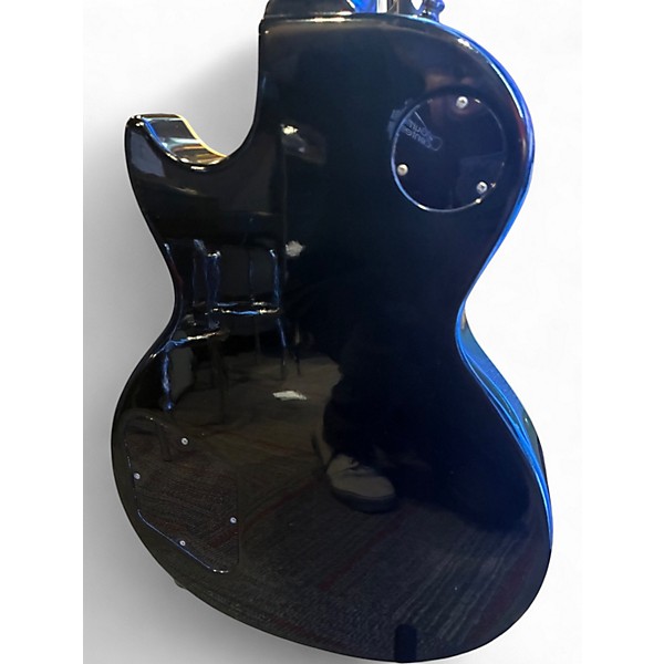 Used Gibson Les Paul Standard Black Solid Body Electric Guitar