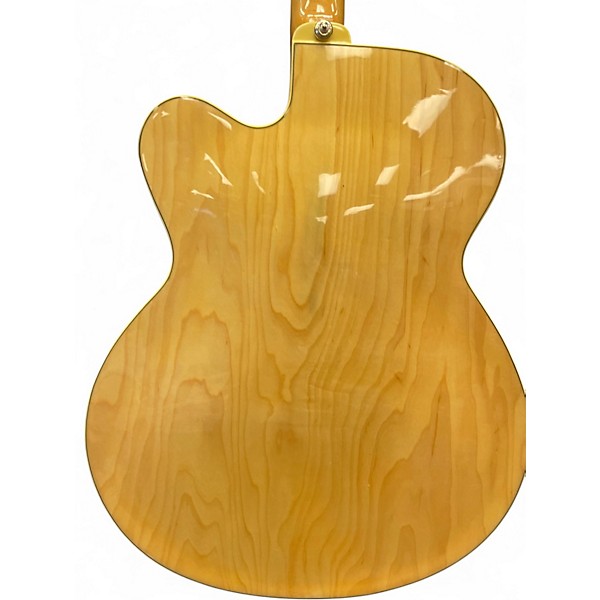 Used Oscar Schmidt OE40N Natural Hollow Body Electric Guitar