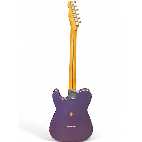 Used Fender Road Worn 1950S Telecaster Purple Solid Body Electric Guitar