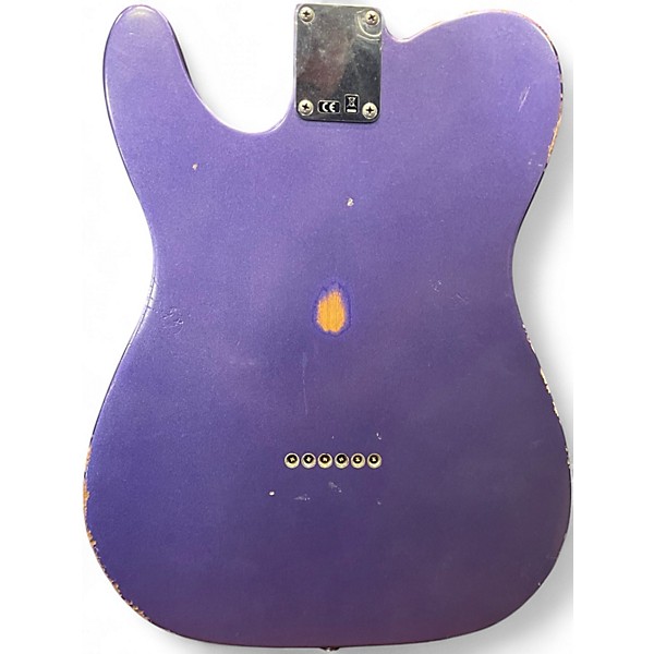 Used Fender Road Worn 1950S Telecaster Purple Solid Body Electric Guitar
