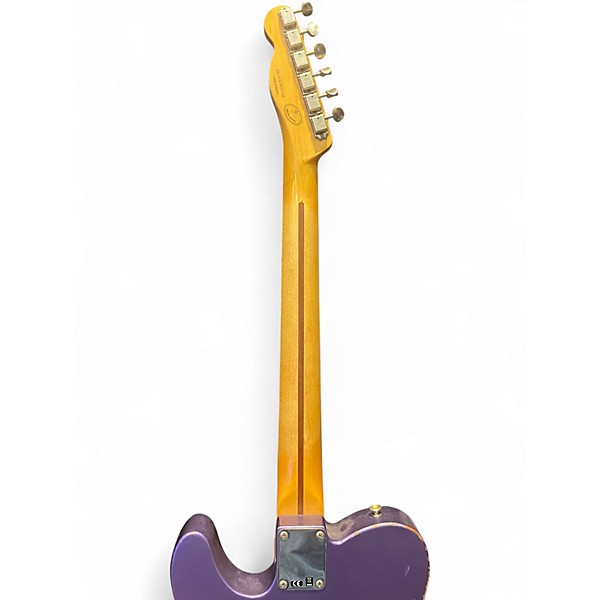 Used Fender Road Worn 1950S Telecaster Purple Solid Body Electric Guitar