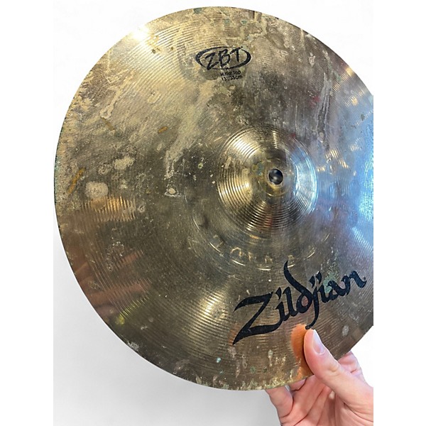 Used Zildjian 13in ZBT Hi Hat Top Cymbal