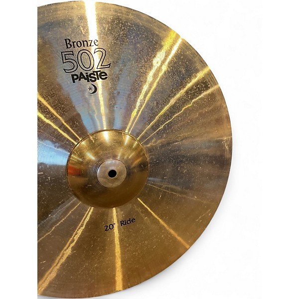 Used Paiste 20in 502 RIDE Cymbal