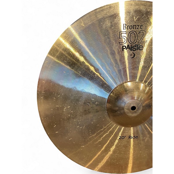 Used Paiste 20in 502 RIDE Cymbal