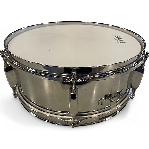 Used Pearl 13X5.5 Steel Shell Silver Drum