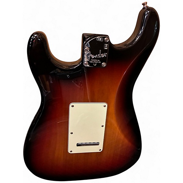 Used 2006 Fender American Deluxe Stratocaster 3 Color Sunburst Solid Body Electric Guitar