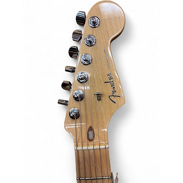 Used 2006 Fender American Deluxe Stratocaster 3 Color Sunburst Solid Body Electric Guitar