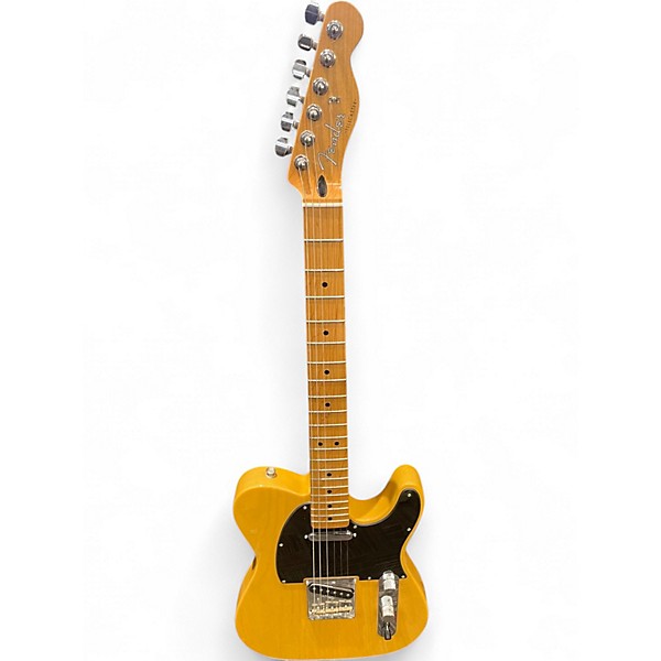 Used Fender Special Edition Deluxe Ash Telecaster Butterscotch Blonde Solid Body Electric Guitar