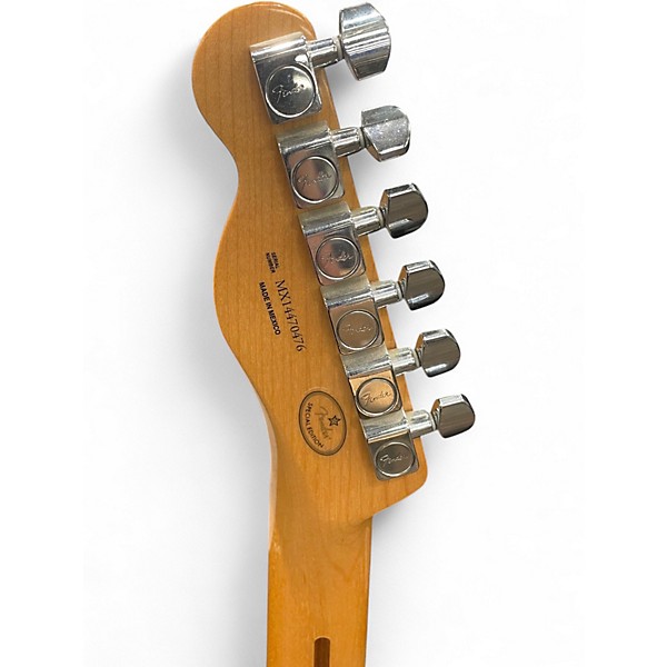 Used Fender Special Edition Deluxe Ash Telecaster Butterscotch Blonde Solid Body Electric Guitar