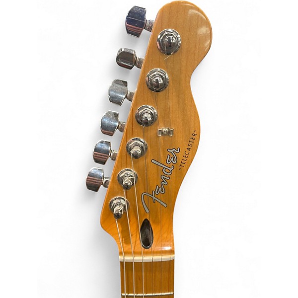 Used Fender Special Edition Deluxe Ash Telecaster Butterscotch Blonde Solid Body Electric Guitar