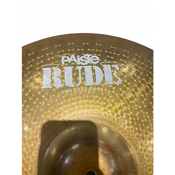Used Paiste 19in Rude Classic Crash Ride Cymbal