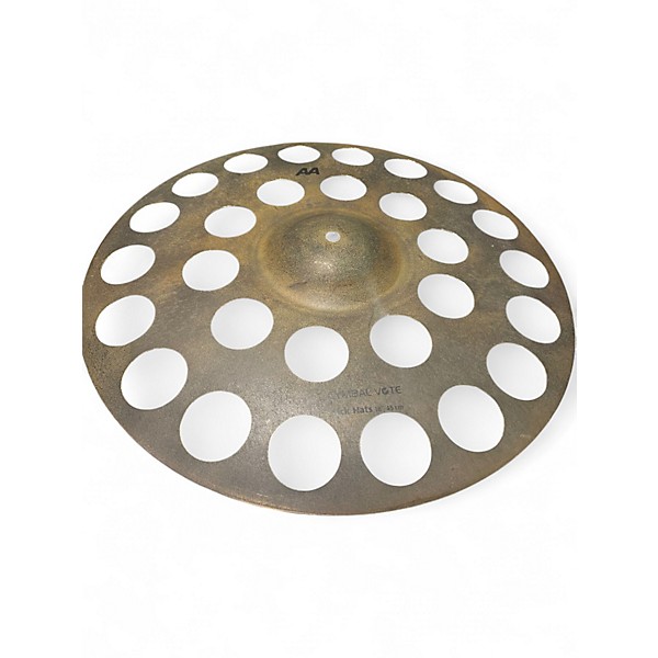 Used SABIAN 18in AA Sick Hats Pair Cymbal