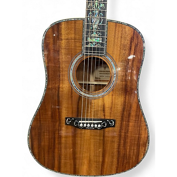 Used Lawson LD-45 Koa Deluxe Koa Acoustic Guitar
