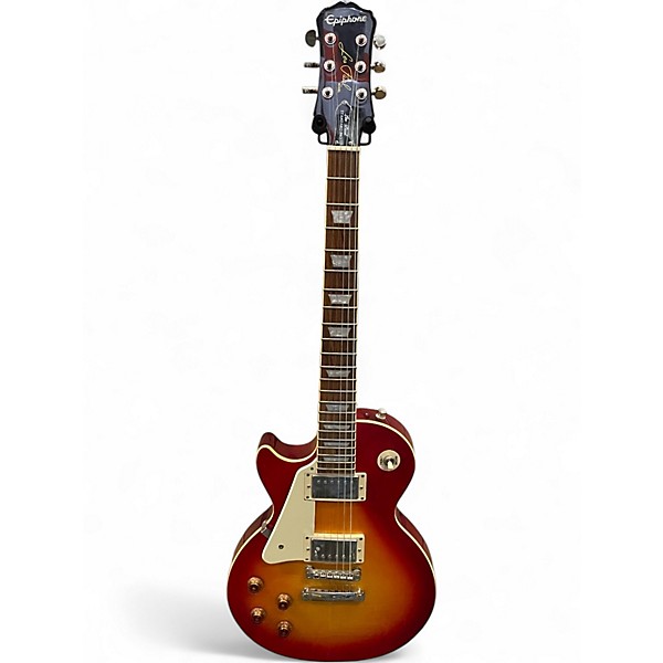 Used Epiphone LES PAUL STANDARD PRO LEFTY 2 Tone Sunburst Solid Body Electric Guitar