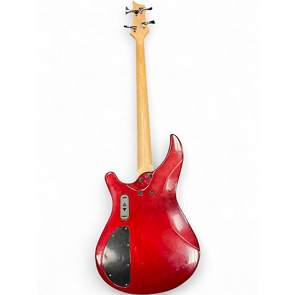 Used Mitchell MB200 Wine Red Electric Bass Guitar