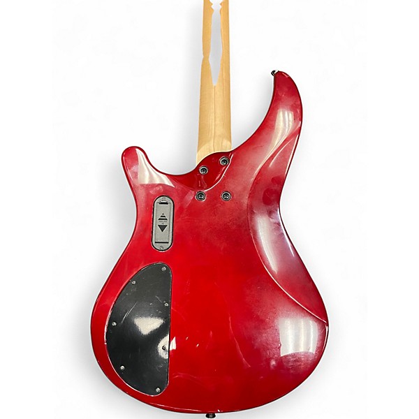 Used Mitchell MB200 Wine Red Electric Bass Guitar