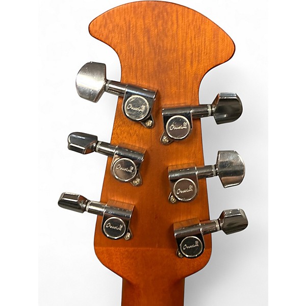 Used Ovation CE48 Celebrity  Brown Sunburst Acoustic Electric Guitar