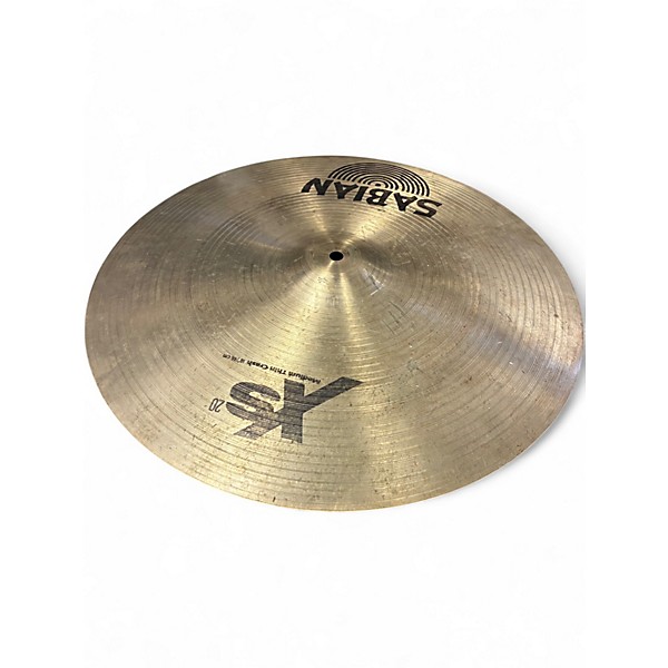 Used SABIAN 18in XS20 Medium Thin Crash Cymbal