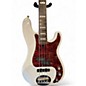 Used Lakland Skyline 44-64 Custom PJ White Electric Bass Guitar
