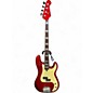 Used Lakland 44-64 Skyline Series Duck Dunn Custom Candy Apple Red Electric Bass Guitar thumbnail