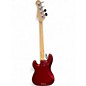 Used Lakland 44-64 Skyline Series Duck Dunn Custom Candy Apple Red Electric Bass Guitar